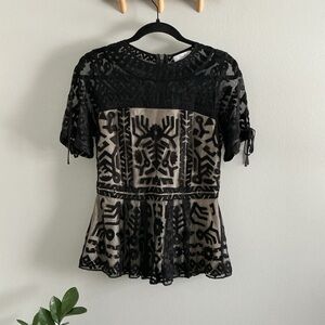 Parker Peplum Blouse